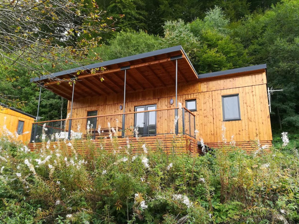 Camping Les Vernieres La Bourboule Sancy Exteriör bild