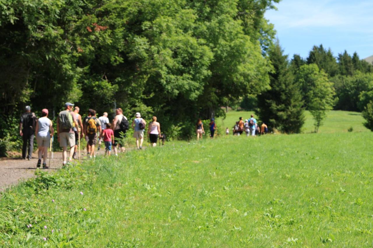 Camping Les Vernieres La Bourboule Sancy Exteriör bild