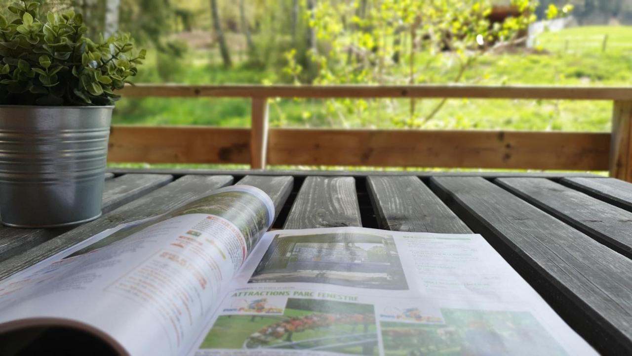 Camping Les Vernieres La Bourboule Sancy Exteriör bild