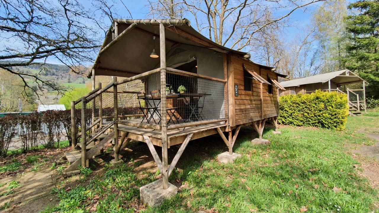 Camping Les Vernieres La Bourboule Sancy Exteriör bild